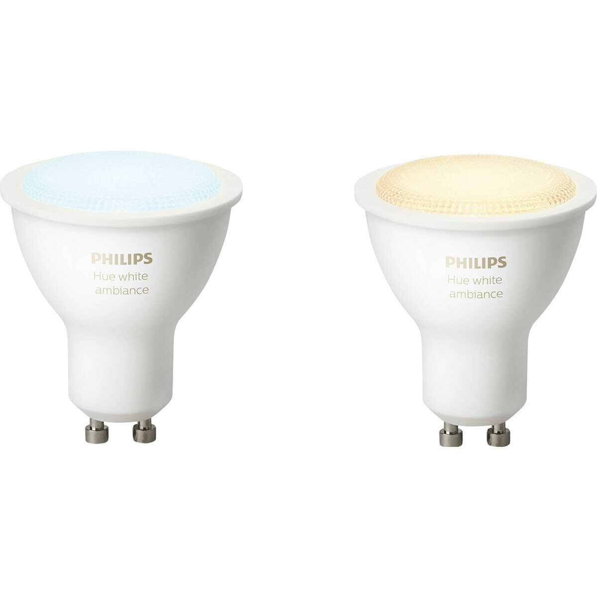 PHILIPS HUE - LED Spot GU10 - White Ambiance - Bluetooth - Duo | Qualu
